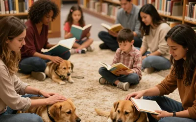 Paws & Read with Dog Training Elite