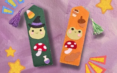 Froggy Autumn Adventure Bookmark