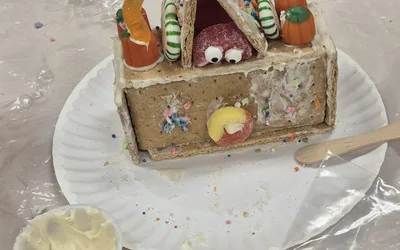 Haunted Gingerbread Houses