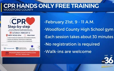 Free hands-only CPR training
