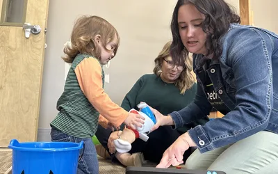 Indoor Aquatic Easter Egg Hunt