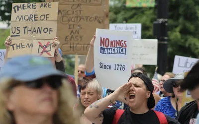 No Kings Protest