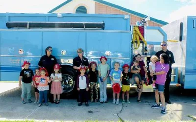 Fire Truck Visit