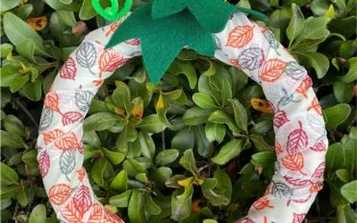 Harvest Pumpkin Wreath
