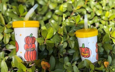 Holiday Drawing Cup Craft