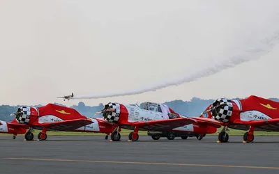 Red, White, and Blue Air Show