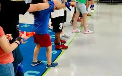 Target Shooting Nerf Wars