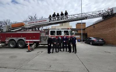 Annual Firefighter Rooftop Campout
