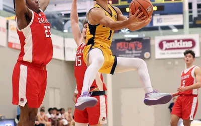 Bobcats vs Bisons Basketball Playoff Game