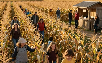 King Korn Maze