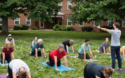Gentle Yoga at Brookside Gardens