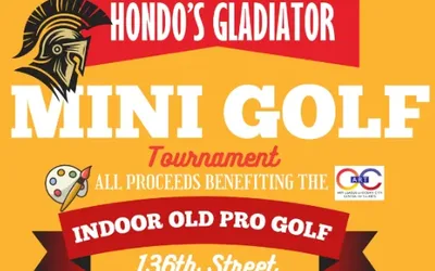 Hondo’s Gladiator Mini Golf Tournament