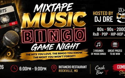 Music Bingo Summer Series #2