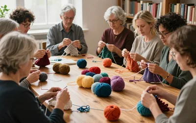 McAuliffe Branch Yarn Social Hour