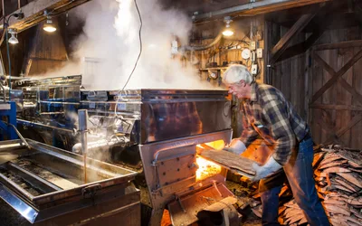 Old Sturbridge Village Maple Days Demonstration