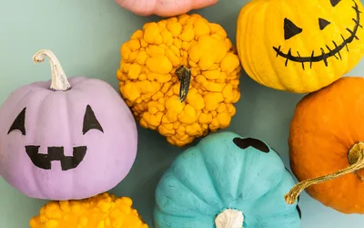 Pumpkin Painting & Pasta Art Making
