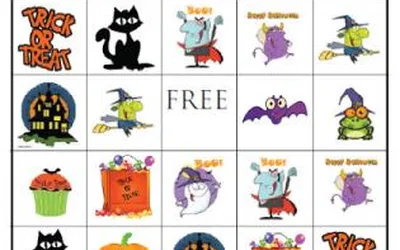 Brains & Games Halloween BINGO