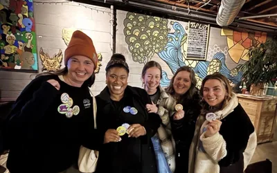 Community Art Bar at Harmony Brewing