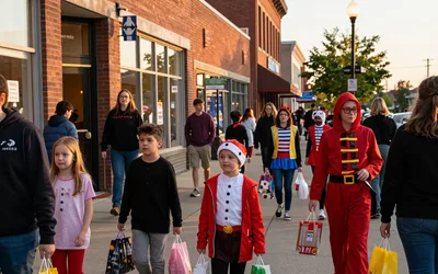 Downtown Ypsi Trick or Treating