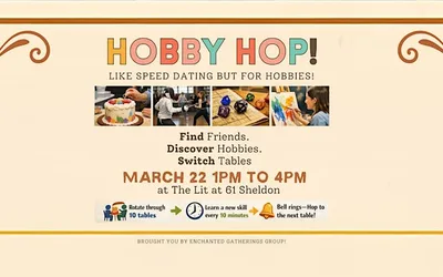 Hobby Hop: The First Speed Dating for Hobbies