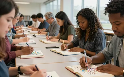 Book Bedazzling Craft Night