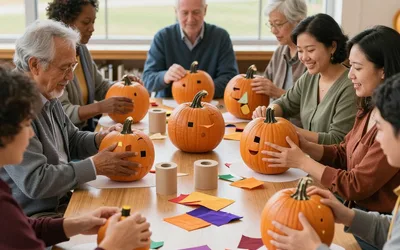 Easy No Sew Pumpkins