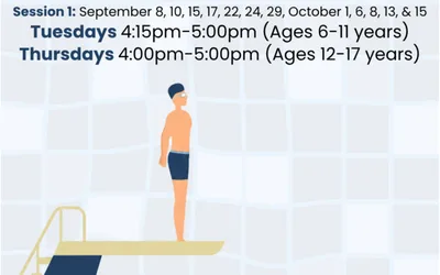 Session 1 Huskies Diving Clinic 12-17 years
