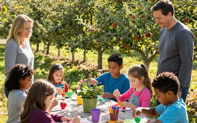 Applecrest Orchard: Apples & Kids Crafts