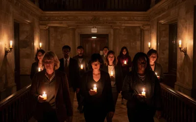 Courthouse by Candlelight
