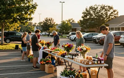 Farmers Market on the Rum