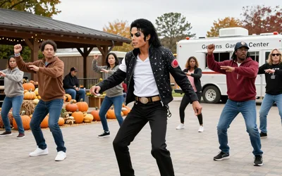 Gertens Fall Fun Fest - Thriller Dance