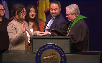 Kaohly Her's Inauguration as Saint Paul Mayor