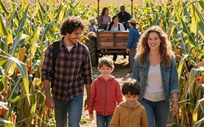 Peter's Pumpkins & Carmen's Corn Fall Fun