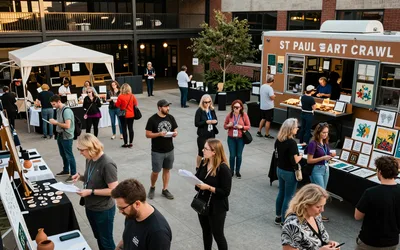 St. Paul Art Crawl at Schmidt