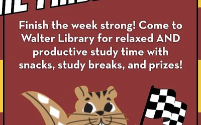 The Friday Finish at Walter Library