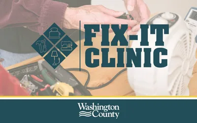 Washington County Fix-It Clinic at R.H. Stafford Library