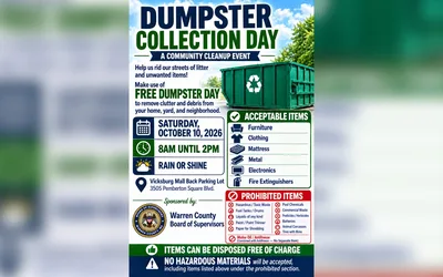 Supervisors to offer free dumpster day