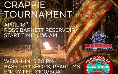 Warrior Bonfire Crappie Tournament