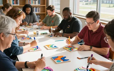 Alphabet Soup: Magic Sharpie Art