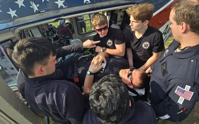 Air Evac Visit