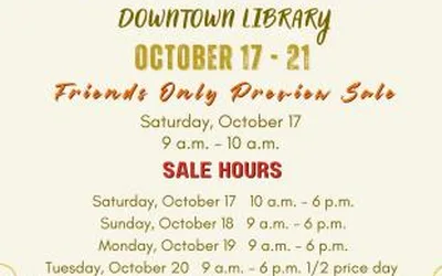 Friends Fall Book Sale