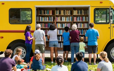 Library to You Bookmobile Stop