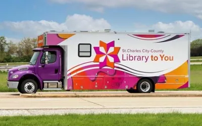 Library to You Bookmobile Stop - Stonemoor