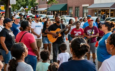 Max McNown on 9th Street