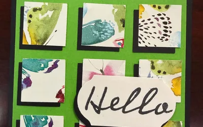 Paper Card Crafting: Shadow Block Cards