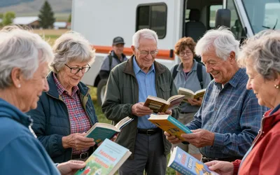 Senior Bookmobile at Aspen Meadows