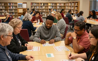 Bingo at Gere Branch Library