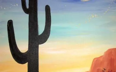 Adult Paint & Sip – Cacti