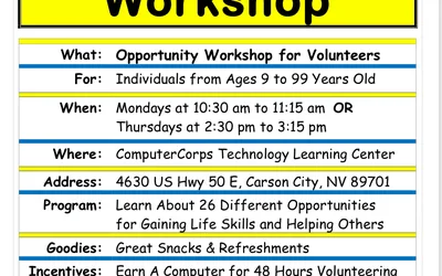 Opportunity Workshop for Volunteers