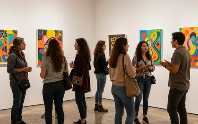 "Song Of The Oasis" Exhibition Artists Reception